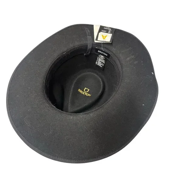 Brixton Unisex Style Black Jo Wide-Brim Western Rancher Hat  display picture 3